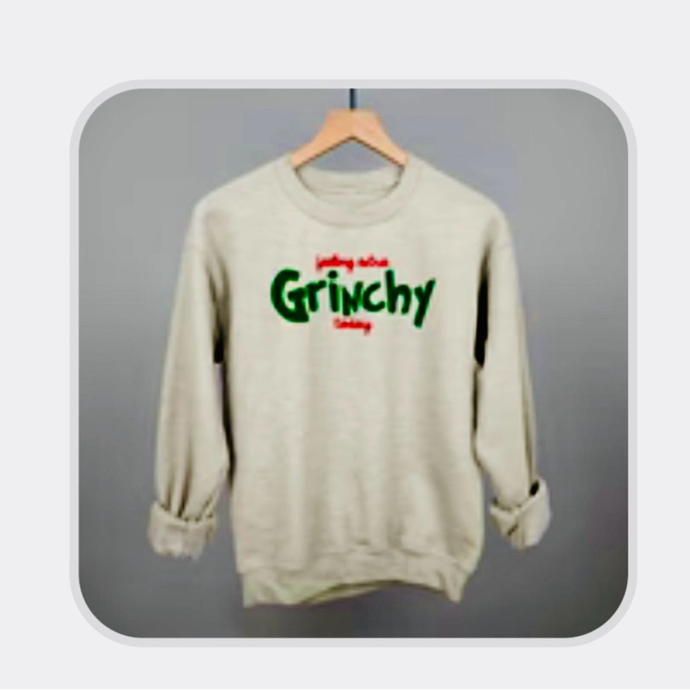 Ivy & Cloth Sweatshirt Feeling Extra Grinchy today NWT 3XL